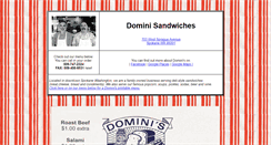 Desktop Screenshot of dominispokane.com